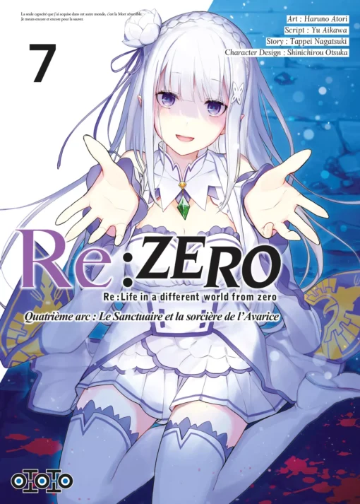 Vol.7 Re:Zero  Quatrième arc - Le Sanctuaire et la Sorcière de l'Avarice